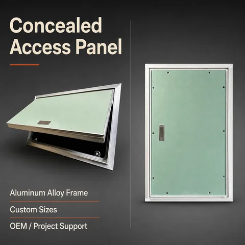 Fire protection pipeline inspection door, lift-up type